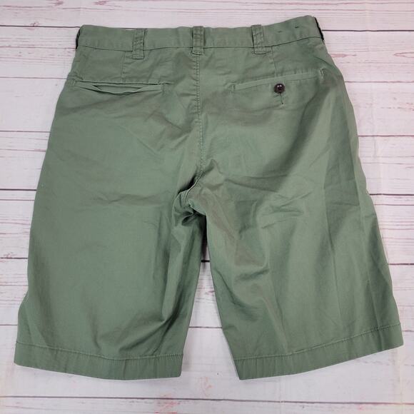 J.Crew Stretch Green/Maroon Shorts 2 pair 29 waist - Picture 5 of 8